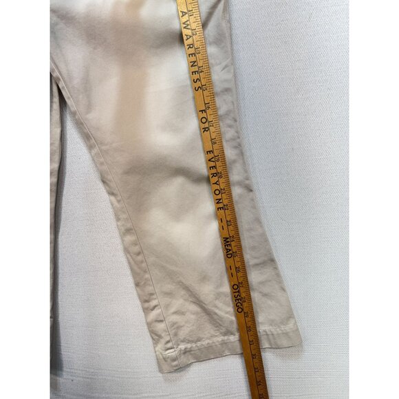 NWT Tommy Hilfiger Womens Cropped Chino Pants Size 10P Beige Casual Summer - Picture 13 of 16